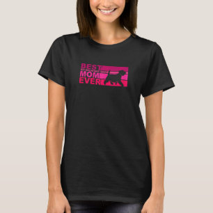 Camiseta La mejor mamá del territorio blanco de la región m