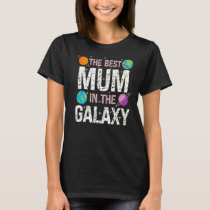 Camiseta La mejor Mamá en el Día de la Madre de Galaxy pres