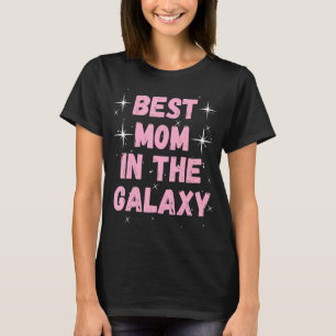 Camiseta La mejor mamá en el Día de la Madre de Galaxy pres