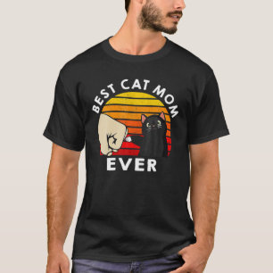 Camiseta La mejor mamá gata de la historia, la madre del ga