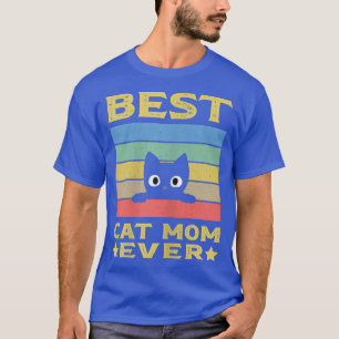 Camiseta La mejor Mamá gata de la madre del gato de la muje