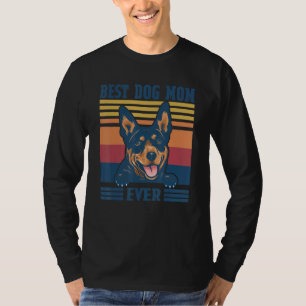 Camiseta La mejor mamá Kelpie australiana del perro de madr