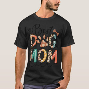 Camiseta La Mejor Mamá Perro Jamás Dibujada a Mano Mamá Per