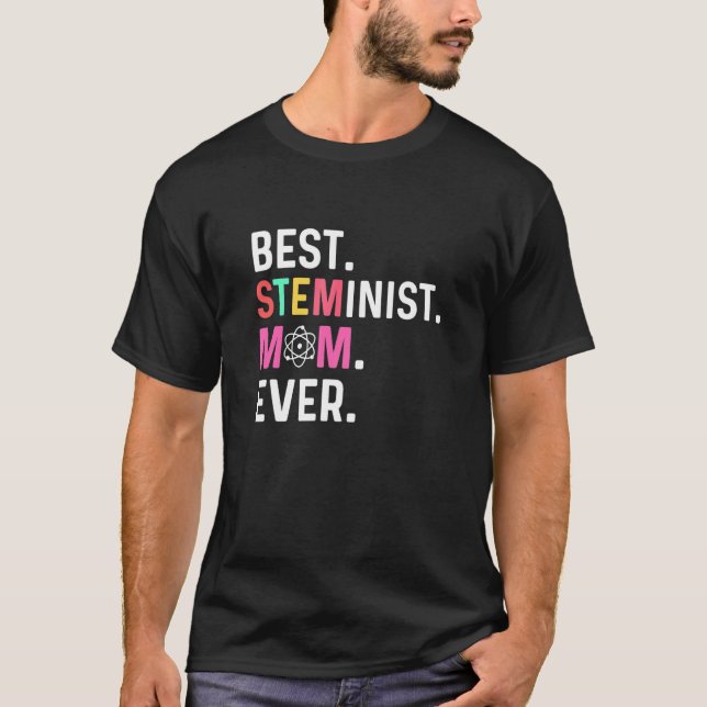 Camiseta La mejor mamá STEMinist jamás (Anverso)
