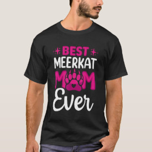 Camiseta La mejor mamá suricata de todas Suricatas Animales