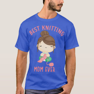 Camiseta La mejor mamá tejedora del mundo 336
