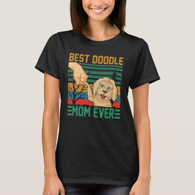 Camiseta La mejor mamacita de Doodle que jamás haya sido Go (Anverso)