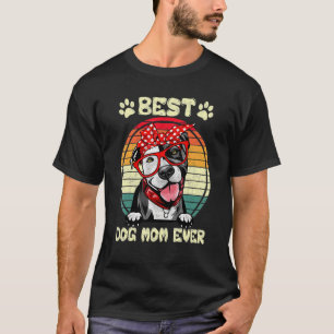 Camiseta La mejor mamacita de Pitbull jamás perro de mamá D