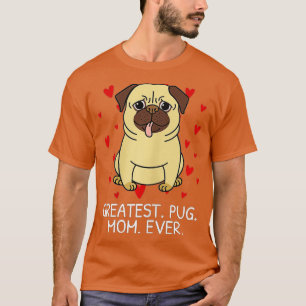Camiseta La mejor mamacita de pug mami mami mami
