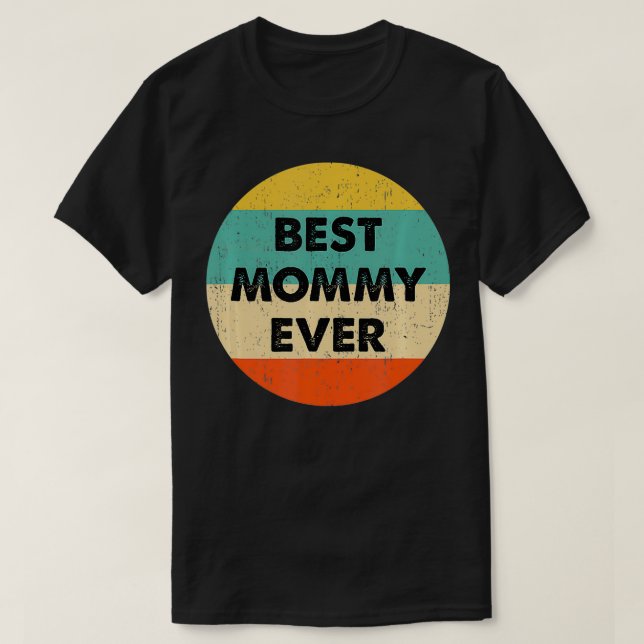 Camiseta La mejor mami de la historia (Diseño del anverso)
