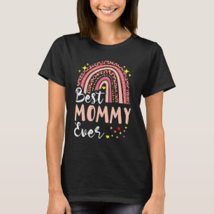 Camiseta La Mejor Mami Del Leopardo Rosa Mamá Divertida Mad