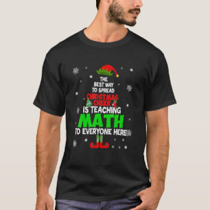 Camiseta La Mejor Manera De Difundir Alegría De Los Navidad