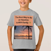 La mejor manera de estar de vacaciones es con fami