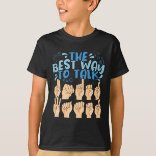 Camiseta La mejor manera de hablar sobre el Rótulo submarin