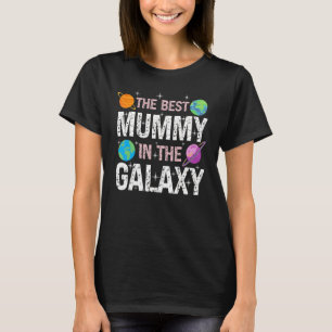 Camiseta La mejor momia en el Día de la Madre de Galaxy pre