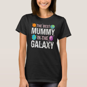 Camiseta La mejor momia en el Día de la Madre de Galaxy pre