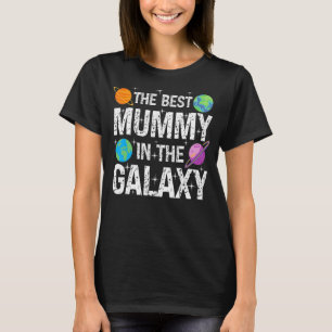Camiseta La mejor momia en el Día de la Madre de Galaxy pre