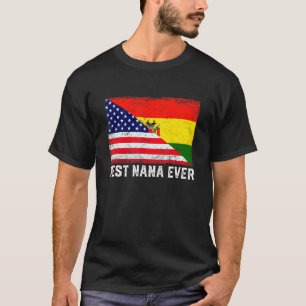 Camiseta La mejor Nana de los Estados Unidos Bolivia Bander