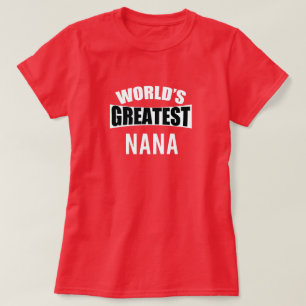 Camiseta La mejor nana del mundo