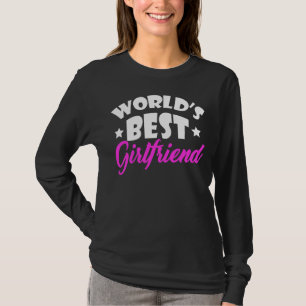 Camiseta La mejor novia del mundo con pareja orgullosa