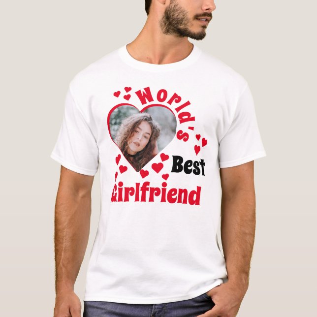 Camiseta La mejor novia del mundo Personalizado (Anverso)