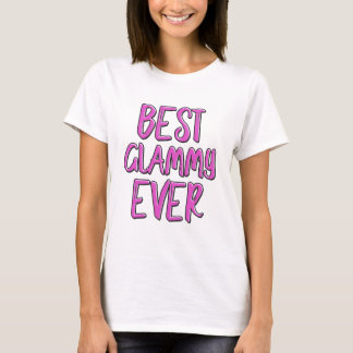 Camiseta La mejor nunca abuela glammy
