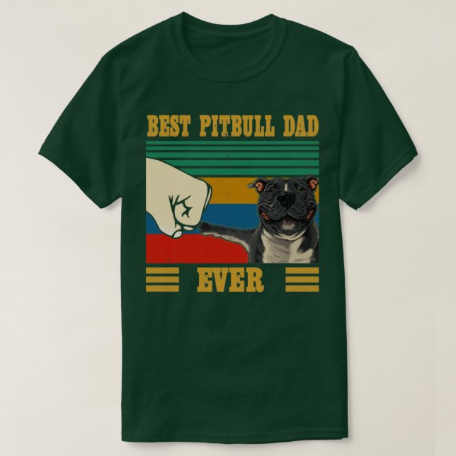 CAMISETA LA MEJOR PADRE DE PERRO DE LA HISTORIA2 (Diseño del anverso)