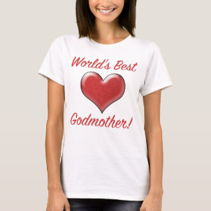 Camiseta La mejor padrina del mundo