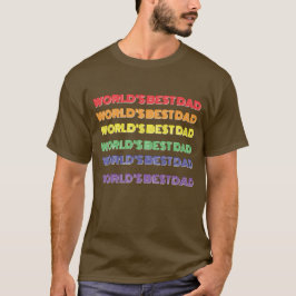CAMISETA LA MEJOR PAPÁ DEL MUNDO