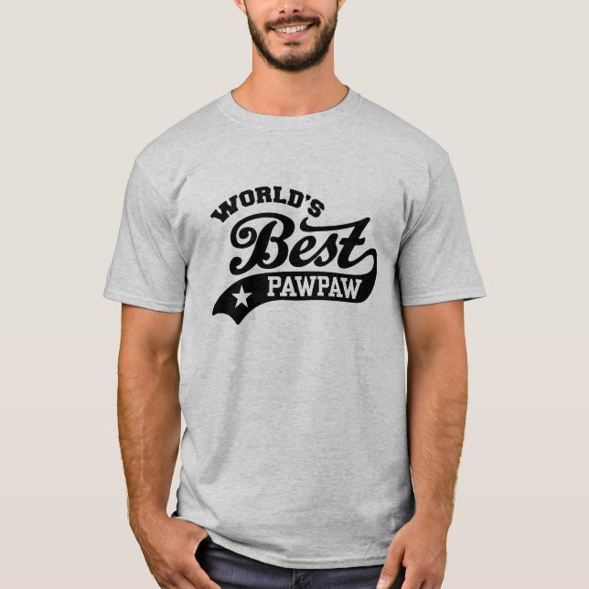 Camiseta La mejor PawPaw del Mundo (Anverso)