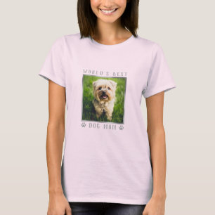 Camiseta La mejor pintura de Relieve metalizado plateado de