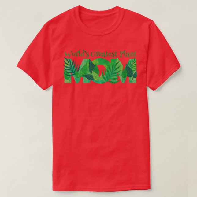 Camiseta La mejor planta de Munldx27s (Diseño del anverso)