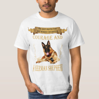 Camiseta La mejor protección para cualquier mujer - pastor