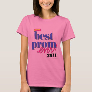 Camiseta La mejor púrpura del baile de fin de curso nunca 