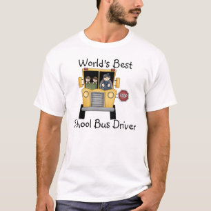 Camiseta La mejor ropa del personalizado del conductor del