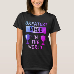 Camiseta La mejor sobrina personalizada