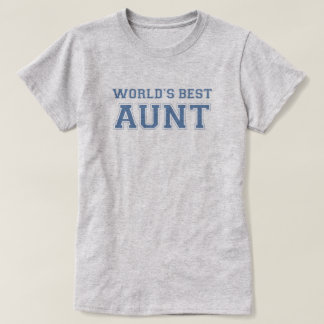 Camiseta La mejor tía Collegiate del mundo