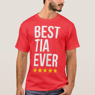 Camiseta La mejor tía de la abuela de Tia