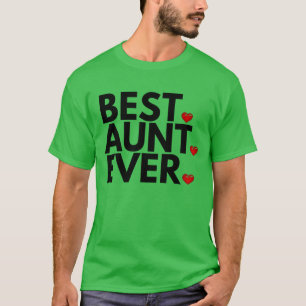 CAMISETA LA MEJOR TÍA DE LA HISTORIA