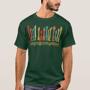 Camiseta La mejor tía de la madre de la guitarra