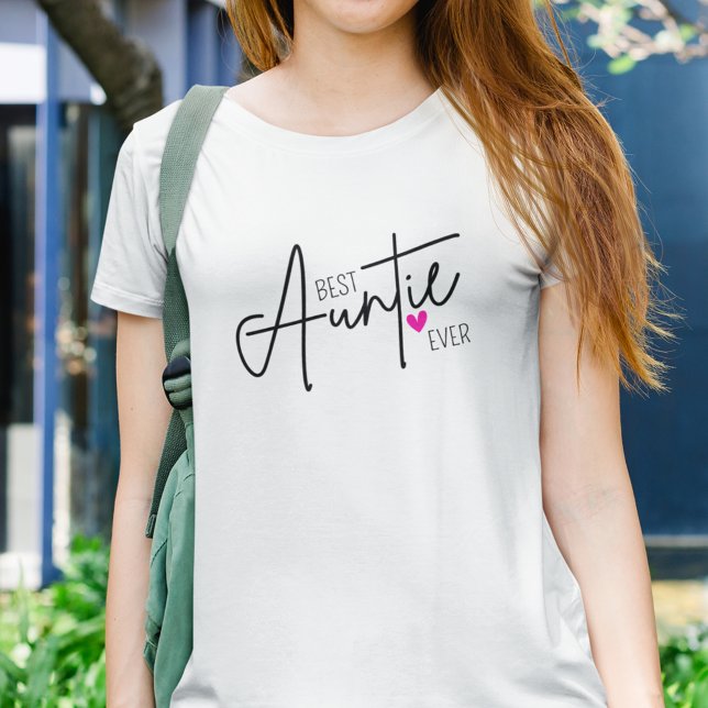 Camiseta La mejor tía de todos (A perfect gift for the best auntie ever!)