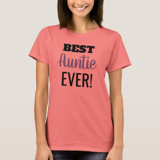 Camiseta La mejor tía de todos
