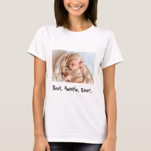 Camiseta La mejor tía de todos los Personalizados foto del