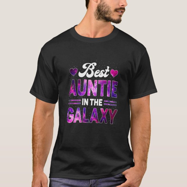 Camiseta La mejor tía del Día de la Madre en la asombrosa g (Anverso)