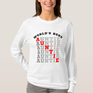 Camiseta La mejor tía del mundo