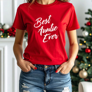 Camiseta La mejor tía del mundo