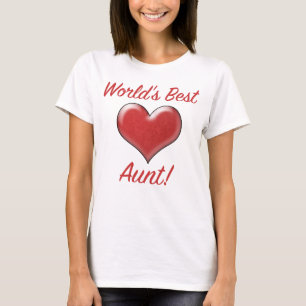 Camiseta La mejor tía del mundo