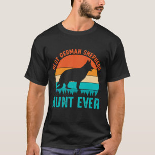 Camiseta La mejor tía pastora alemana de la historia