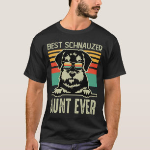 Camiseta La mejor TÍA Schnauzer de la historia