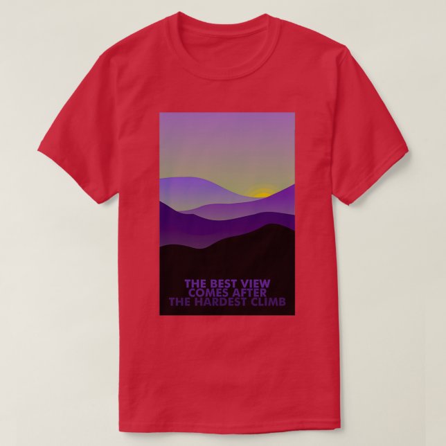 CAMISETA LA MEJOR VISTA (Diseño del anverso)
